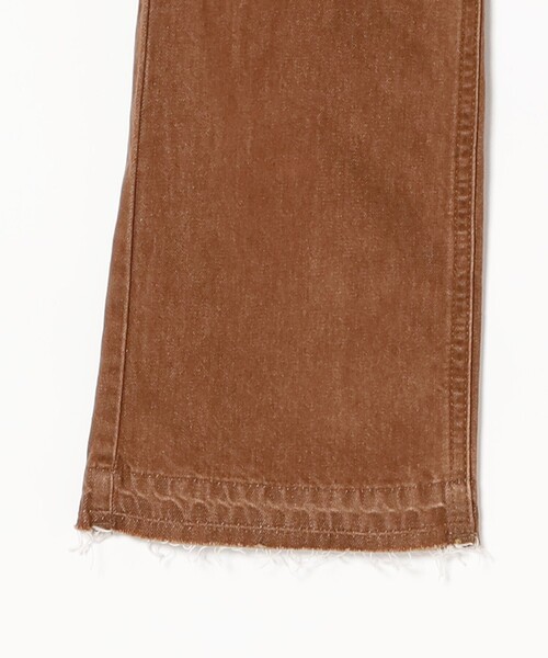 BEAMS BOY（ビームスボーイ）の「デニム ブッシュ パンツ（デニムパンツ・レディース・インディゴブルー/ブラウン・2/1/0）」の22枚目の写真