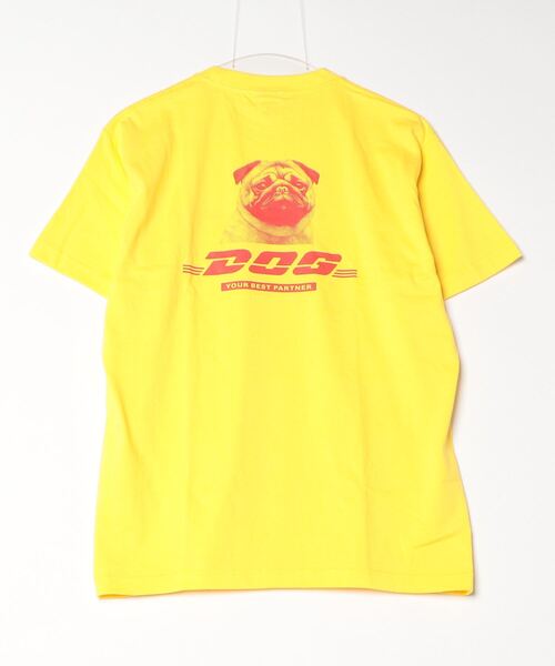 AKISHIKA design(アキシカデザイン)の「DOG EXP T-SHIRTS(Tシャツ/カットソー・メンズ・イエロー・L/M/XL)」の11枚目の写真