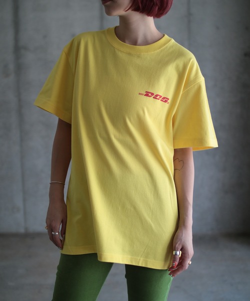 AKISHIKA design(アキシカデザイン)の「DOG EXP T-SHIRTS(Tシャツ/カットソー・メンズ・イエロー・L/M/XL)」の2枚目の写真