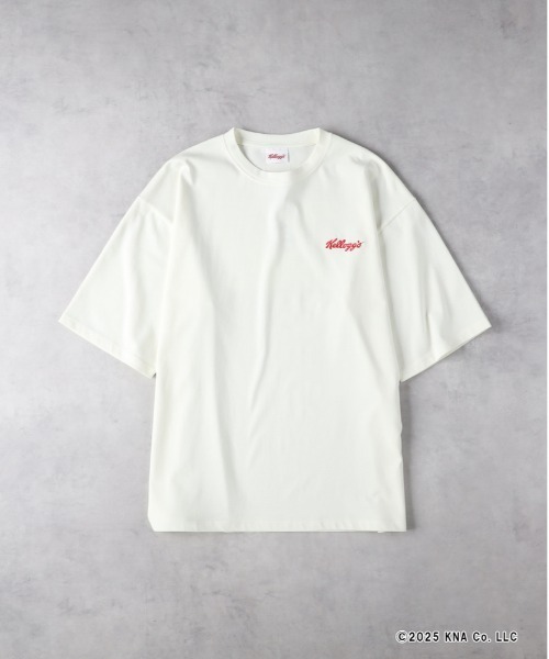 Right-on（ライトオン）の「【店頭で人気】【Ｋｅｌｌｌｏｇｇ’ｓ】プリントＴシャツ（Tシャツ/カットソー・メンズ・キナリ/ダークグレー/ネイビー・L/XL/M）」の6枚目の写真