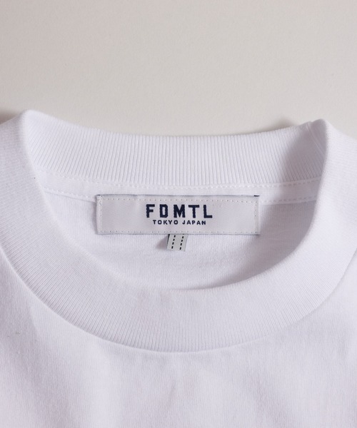 FDMTL（ファンダメンタル）の「FDMTL/ファンダメンタル/PRINTED BORO TEE（Tシャツ/カットソー・メンズ・ホワイト/ネイビー・4/3/2）」の3枚目の写真