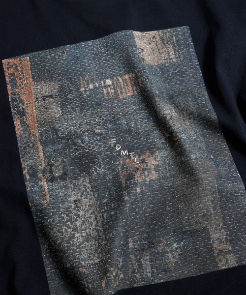 FDMTL（ファンダメンタル）の「FDMTL/ファンダメンタル/PRINTED BORO TEE（Tシャツ/カットソー・メンズ・ホワイト/ネイビー・4/3/2）」の10枚目の写真