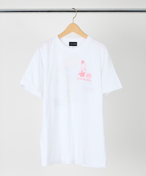 salle de bal（サルデバル）の「【11ぴきのねこ】プリントTシャツ　WNI（Tシャツ/カットソー・レディース・その他1/その他2/その他3・FREE）」の2枚目の写真