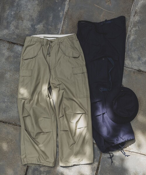 セール】コットン ナイロン オックスフォード ミリタリー 6ポケット