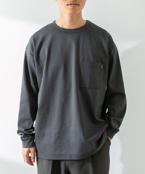 セール】ポンチポケット付ロングスリーブTシャツ（Tシャツ