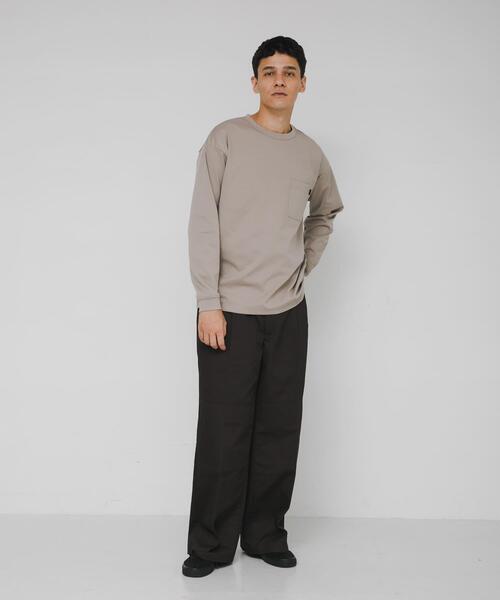 ポンチポケット付ロングスリーブTシャツ（Tシャツ/カットソー）｜URBAN