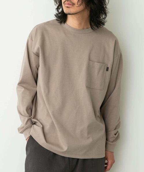 セール】ポンチポケット付ロングスリーブTシャツ（Tシャツ/カットソー