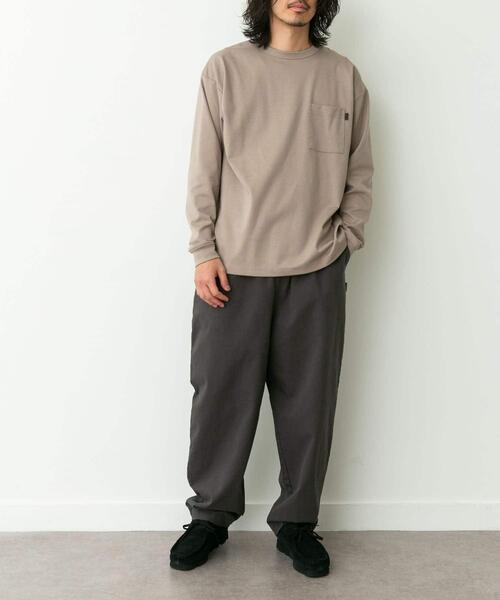 ポンチポケット付ロングスリーブTシャツ（Tシャツ/カットソー）｜URBAN
