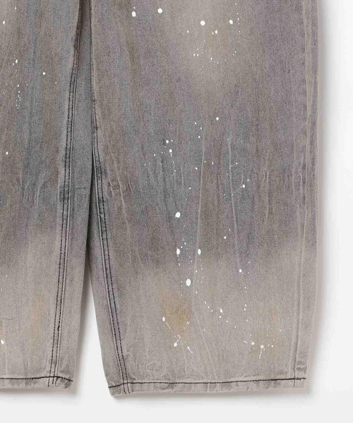 3.3 Field Trip (3.3フィールドトリップ)の「3.3 Field Trip/バレルペイントデニム(その他パンツ・メンズ・ライトグレー・LARGE/MEDIUM)」の6枚目の写真