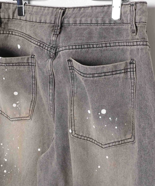 3.3 Field Trip (3.3フィールドトリップ)の「3.3 Field Trip/バレルペイントデニム(その他パンツ・メンズ・ライトグレー・LARGE/MEDIUM)」の8枚目の写真
