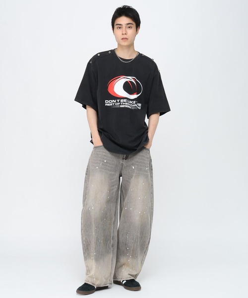 3.3 Field Trip (3.3フィールドトリップ)の「3.3 Field Trip/バレルペイントデニム(その他パンツ・メンズ・ライトグレー・LARGE/MEDIUM)」の15枚目の写真