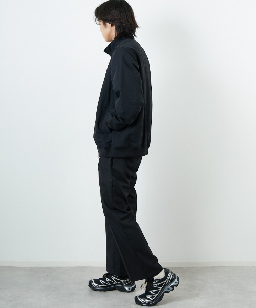 FRED PERRY（フレッドペリー）の「[FRED PERRY/フレッドペリー] 別注 ナイロン ブレンサムジャケット（ブルゾン・レディース・ブラック/ネイビー/ライトベージュ・8/10/12/14）」の4枚目の写真