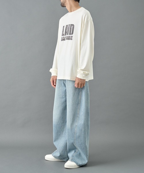 COLONY 2139（コロニートゥーワンスリーナイン）の「カーブデニム / men's（デニムパンツ・メンズ・サックスブルー/ブラック・LARGE/MEDIUM）」の14枚目の写真