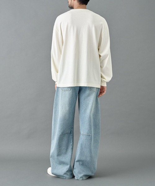 COLONY 2139（コロニートゥーワンスリーナイン）の「カーブデニム / men's（デニムパンツ・メンズ・サックスブルー/ブラック・LARGE/MEDIUM）」の15枚目の写真