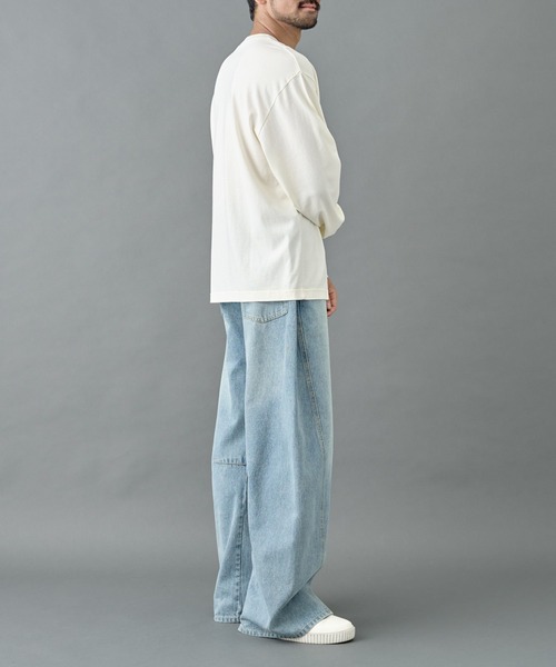 COLONY 2139（コロニートゥーワンスリーナイン）の「カーブデニム / men's（デニムパンツ・メンズ・サックスブルー/ブラック・LARGE/MEDIUM）」の16枚目の写真