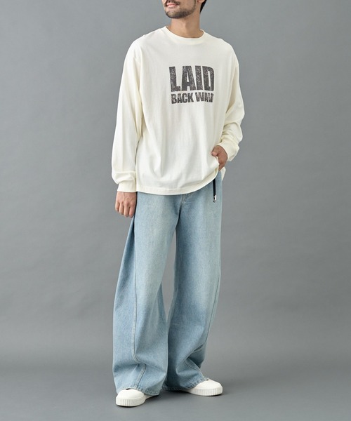 COLONY 2139（コロニートゥーワンスリーナイン）の「カーブデニム / men's（デニムパンツ・メンズ・サックスブルー/ブラック・LARGE/MEDIUM）」の13枚目の写真