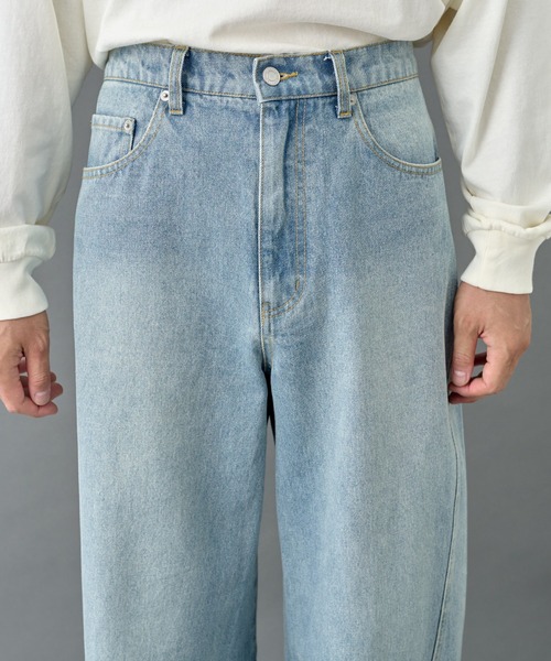 COLONY 2139（コロニートゥーワンスリーナイン）の「カーブデニム / men's（デニムパンツ・メンズ・サックスブルー/ブラック・LARGE/MEDIUM）」の20枚目の写真