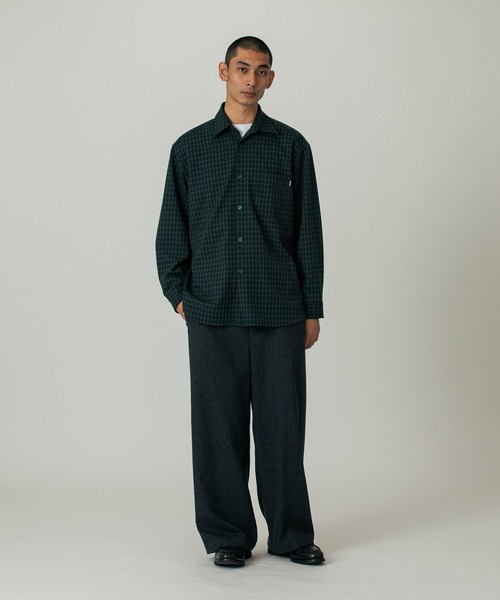 SILAS(サイラス)の「CHECKED SHIRT(シャツ/ブラウス・メンズ・グリーン/ブラウン・L/M)」の9枚目の写真