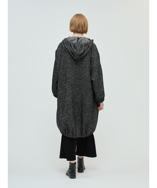 mizuiro ind ウールブレンドフードコート（モッズコート）｜mizuiroind