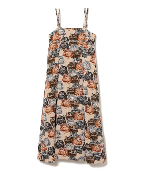 mmts（マミタス）の「猫いっぱい  キャミソール ワンピース（ワンピース・レディース・ホワイト系その他5/ブラック・SMALL/MEDIUM）」の17枚目の写真