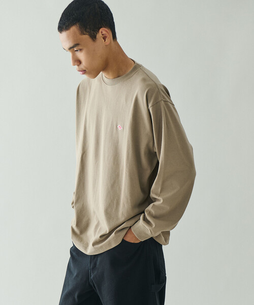 DANTON | クルーネック 長袖Tシャツ MEN