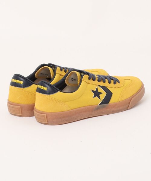 CONVERSE(コンバース)の「converse コンバース ROADCLASSIC SK OX メンズスニーカー(ロードクラシックSKOX) 33701910(スニーカー・メンズ・グレー系その他/イエロー・25.5cm/26.0cm/26.5cm/27.0cm/27.5cm/28.0cm/29.0cm/25.0cm)」の3枚目の写真