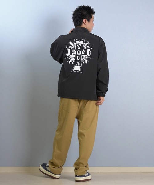 DOGTOWN/ドッグタウン コーチジャケット バックプリント 254DT1JK010