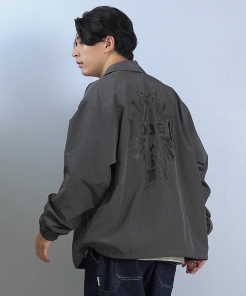 DOGTOWN/ドッグタウン コーチジャケット バックプリント 254DT1JK010