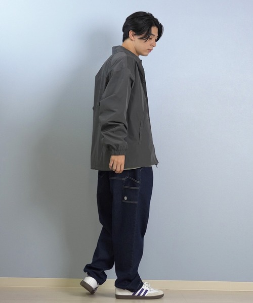 DOGTOWN（ドッグタウン）の「DOGTOWN/ドッグタウン コーチジャケット バックプリント 254DT1JK010（その他アウター・メンズ・グレー/ブラック・M/L/XL）」の14枚目の写真
