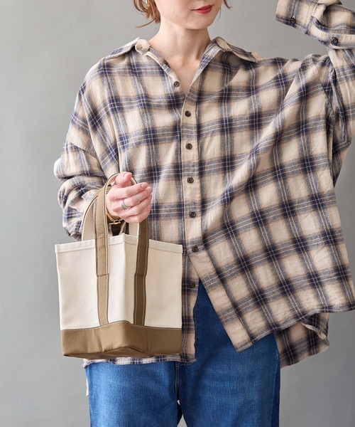 HASHIBAMI（ハシバミ）の「【HASHIBAMI】星底 キャンバスバッグ（トートバッグ・レディース・ブラック/ネイビー・FREE）」の13枚目の写真