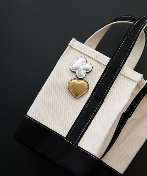HASHIBAMI（ハシバミ）の「【HASHIBAMI】星底 キャンバスバッグ（トートバッグ・レディース・ブラック/ネイビー・FREE）」の12枚目の写真