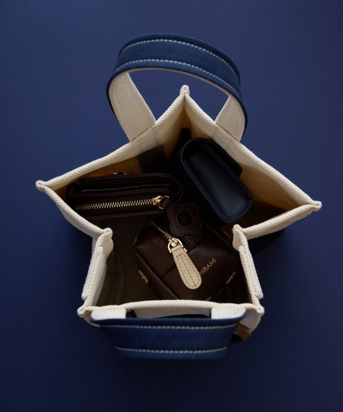 HASHIBAMI（ハシバミ）の「【HASHIBAMI】星底 キャンバスバッグ（トートバッグ・レディース・ブラック/ネイビー・FREE）」の17枚目の写真