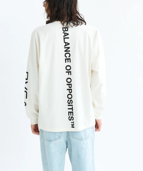 RVCA（ルーカ）の「RVCA メンズ RVCA LT ロンＴ 【2025年秋冬モデル】/ルーカ袖プリントロゴ長袖ロンT（Tシャツ/カットソー・メンズ・ブラック/ベージュ/オフホワイト/ブルー系その他/ブラック系その他・SMALL/MEDIUM/LARGE/X-LARGE）」の15枚目の写真