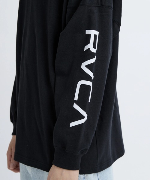 RVCA（ルーカ）の「RVCA メンズ RVCA LT ロンＴ 【2025年秋冬モデル】/ルーカ袖プリントロゴ長袖ロンT（Tシャツ/カットソー・メンズ・ブラック/ベージュ/オフホワイト/ブルー系その他/ブラック系その他・SMALL/MEDIUM/LARGE/X-LARGE）」の21枚目の写真