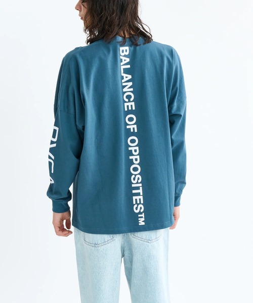 RVCA（ルーカ）の「RVCA メンズ RVCA LT ロンＴ 【2025年秋冬モデル】/ルーカ袖プリントロゴ長袖ロンT（Tシャツ/カットソー・メンズ・ブラック/ベージュ/オフホワイト/ブルー系その他/ブラック系その他・SMALL/MEDIUM/LARGE/X-LARGE）」の14枚目の写真