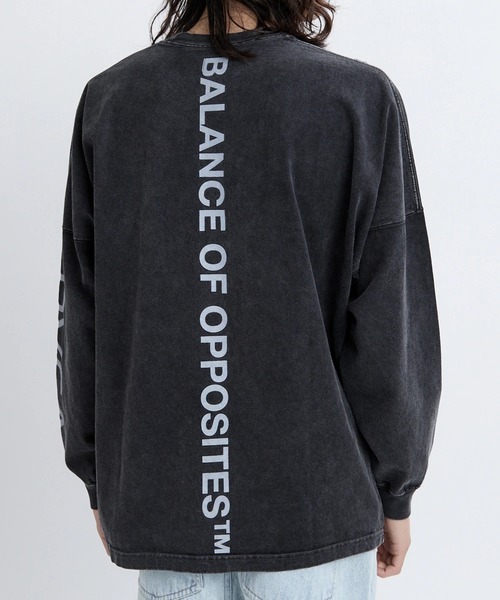 RVCA（ルーカ）の「RVCA メンズ RVCA LT ロンＴ 【2025年秋冬モデル】/ルーカ袖プリントロゴ長袖ロンT（Tシャツ/カットソー・メンズ・ブラック/ベージュ/オフホワイト/ブルー系その他/ブラック系その他・SMALL/MEDIUM/LARGE/X-LARGE）」の9枚目の写真