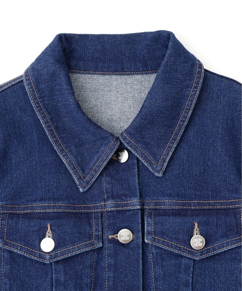 JILL by JILL STUART（ジルバイジルスチュアート）の「◇ペプラムデニムジャケット（デニムジャケット・レディース・ブルー/ネイビー・SMALL/MEDIUM）」の9枚目の写真