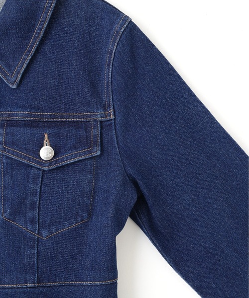 JILL by JILL STUART（ジルバイジルスチュアート）の「◇ペプラムデニムジャケット（デニムジャケット・レディース・ブルー/ネイビー・SMALL/MEDIUM）」の8枚目の写真