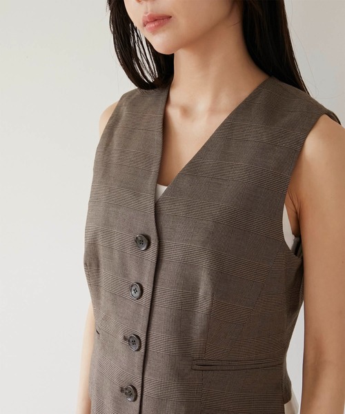 【新品未使用】Hyeon ヘヨン blossom gilet ジレ グレーセット 中古・古着通販】HYEON (ヘヨン) blossom gilet グレー サイズ