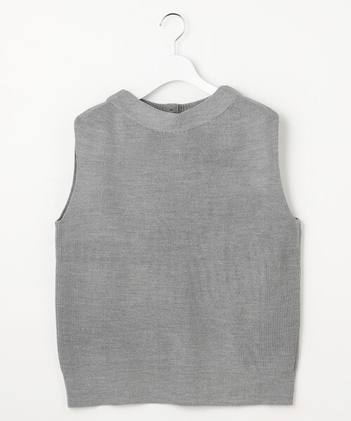 J.PRESS Ladies(J.プレス レディス)の「DRALON MERINO ニット ベスト(ベスト・レディース・ワイン系/ベージュ系/ライトグレー系/ネイビー系・SMALL)」の15枚目の写真