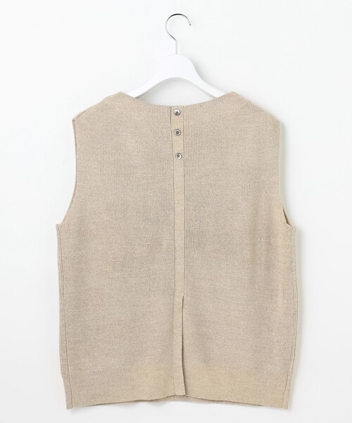 J.PRESS Ladies(J.プレス レディス)の「DRALON MERINO ニット ベスト(ベスト・レディース・ワイン系/ベージュ系/ライトグレー系/ネイビー系・SMALL)」の17枚目の写真