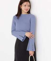 PROPORTION BODY DRESSING（プロポーションボディドレッシング）の「＜ハンドウォッシャブル＞スタンドネックリブニット / 1215270909（ニット/セーター）」