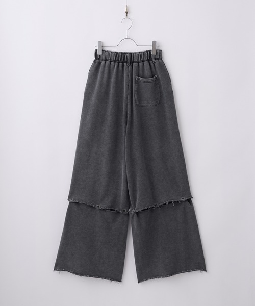 Spielio（シュピーリオ）の「【Spielio】Vintage-like detachable sweatpants/ヴィンテージライクデタッチャブルスウェットパンツ/ショーツ(2WAY)（スウェットパンツ・メンズ・ブラック/ブラウン/グレー・S/M/L）」の5枚目の写真