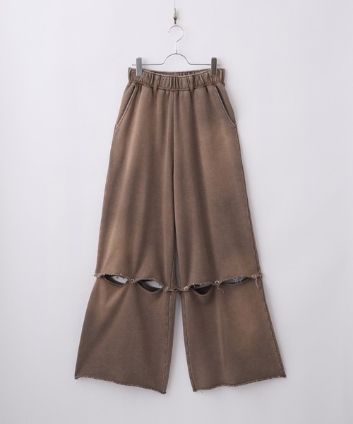 Spielio（シュピーリオ）の「【Spielio】Vintage-like detachable sweatpants/ヴィンテージライクデタッチャブルスウェットパンツ/ショーツ(2WAY)（スウェットパンツ・メンズ・ブラック/ブラウン/グレー・S/M/L）」の7枚目の写真