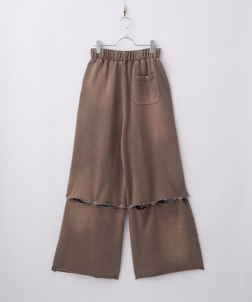 Spielio（シュピーリオ）の「【Spielio】Vintage-like detachable sweatpants/ヴィンテージライクデタッチャブルスウェットパンツ/ショーツ(2WAY)（スウェットパンツ・メンズ・ブラック/ブラウン/グレー・S/M/L）」の8枚目の写真