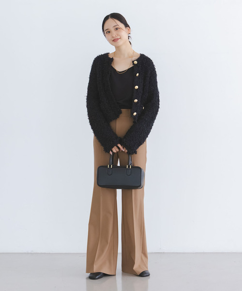 ツイードニットカーディガン（カーディガン/ボレロ）｜NOBLE（ノーブル