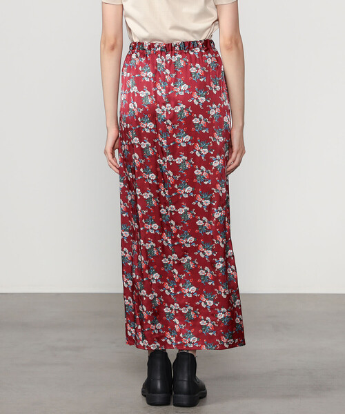 THE SHINZONE（ザ　シンゾーン）の「THE SHINZONE | フラワープリント ロングスカート WOMEN（スカート・レディース・ブラック系その他/レッド系その他・34）」の15枚目の写真