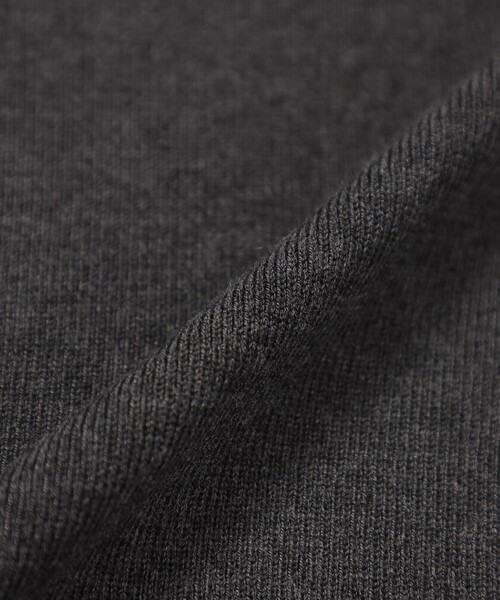 MACKINTOSH PHILOSOPHY（ﾏｯｷﾝﾄｯｼｭ ﾌｨﾛｿﾌｨｰ）の「【WEB&一部店舗限定】ニットパーカー（パーカー・レディース・チャコールグレー/グレー系その他/ブラック・38）」の11枚目の写真