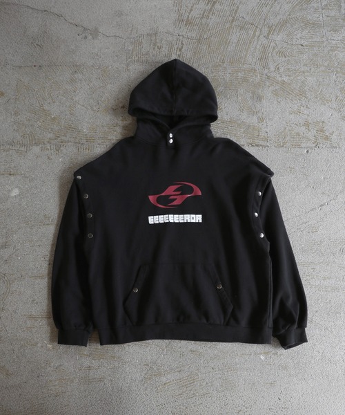 ERAR】2wayアームボタンヴィンテージハイギミックロゴ刺繍