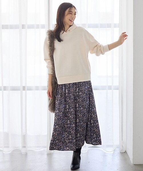 ANY(エニィ)の「【ウエストゴム】モザイクプリントスカート(スカート・レディース・アイボリー系4/グレー系4・LARGE/MEDIUM)」の20枚目の写真